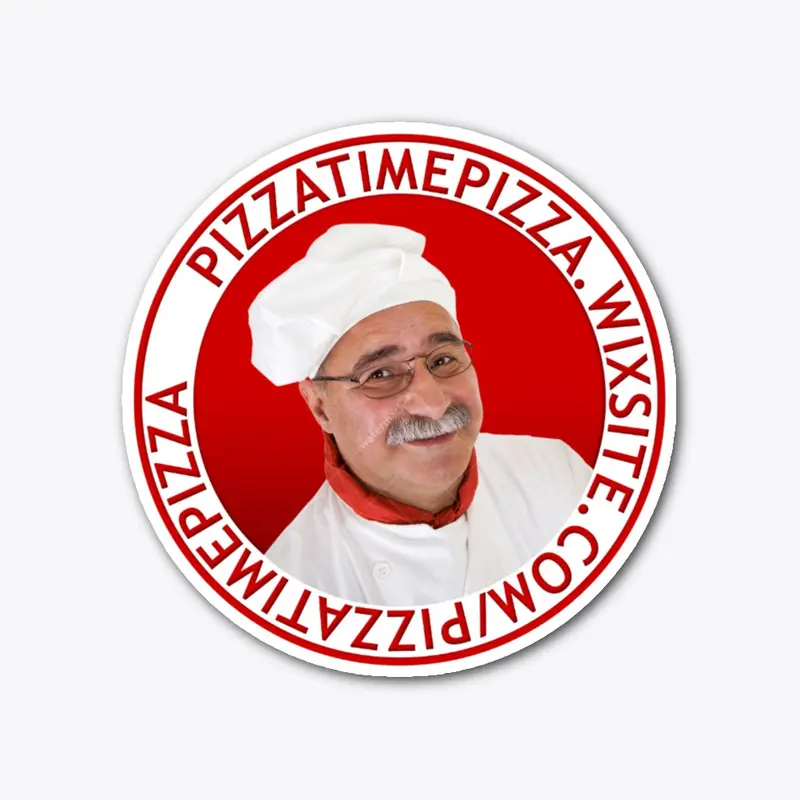 Pizza Time Pizza Sticker